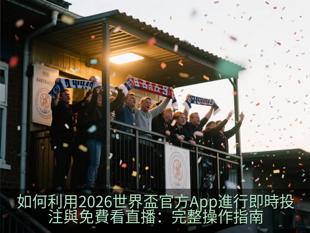 如何利用2026世界盃官方App進行即時投注與免費看直播：完整操作指南